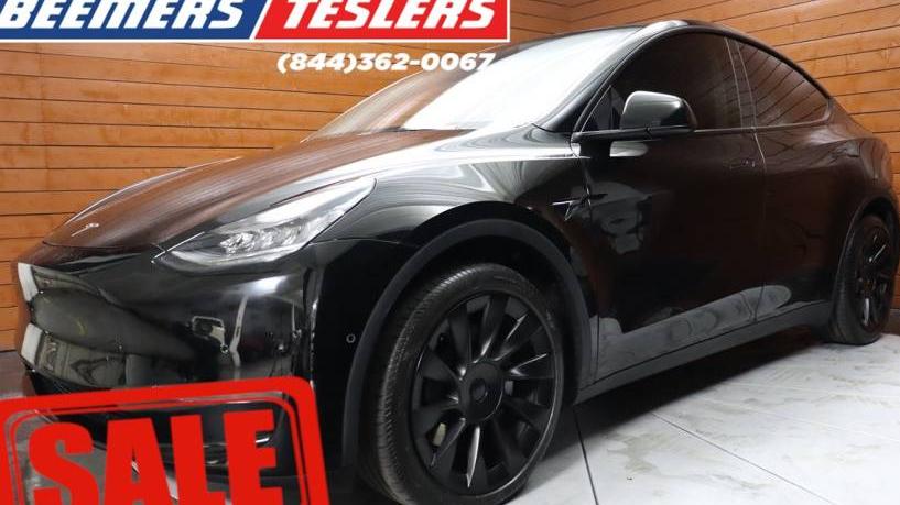 TESLA MODEL Y 2021 5YJYGDEE3MF199417 image